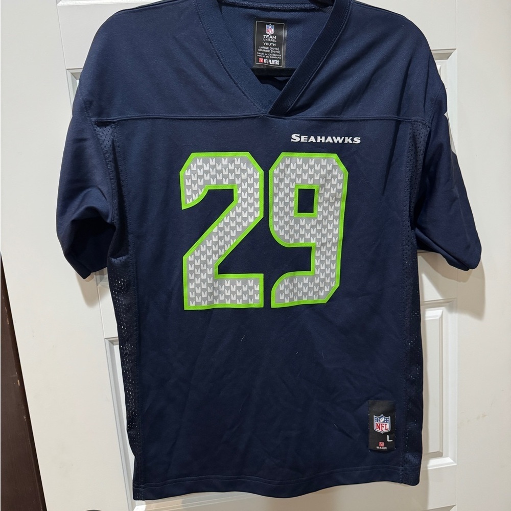Seattle Seahawks Earl Thomas III Jersey #29 Youth Large